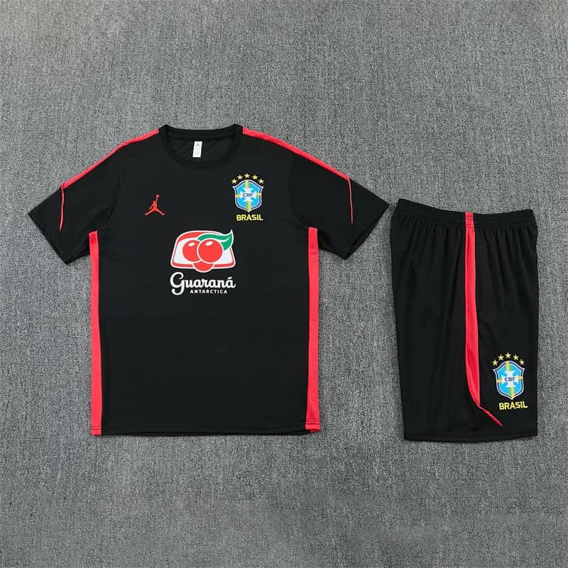 Ensemble Training Seleção – Noir & Rouge | Édition Été 2026 — Drip Seleção