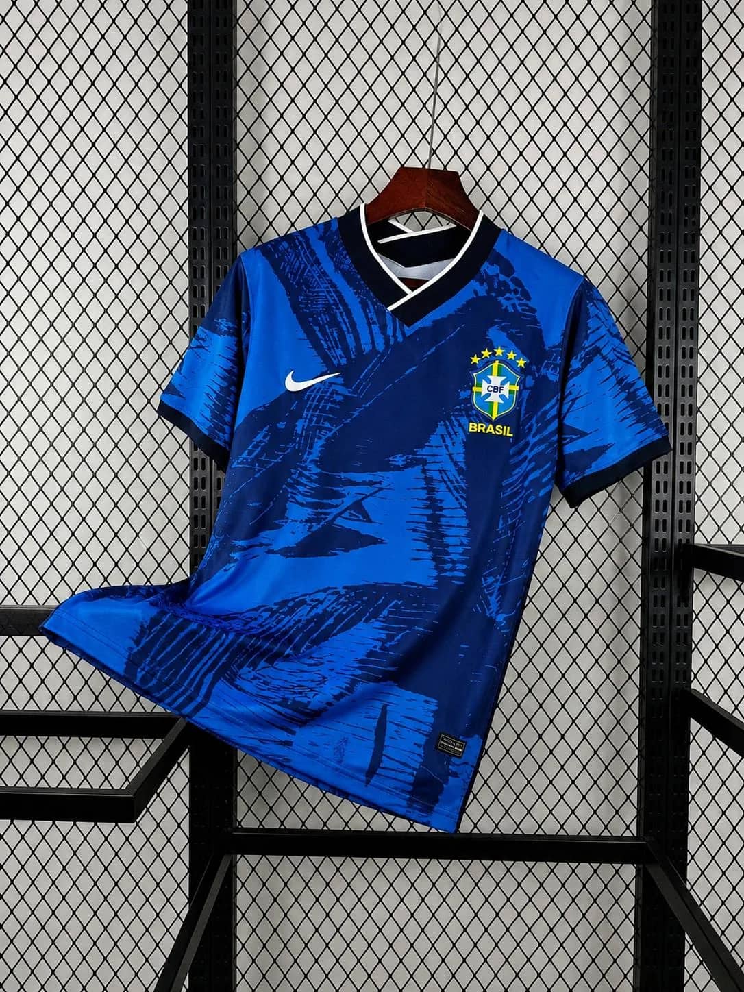 Maillot Seleção – Édition Bleu Royal | Été 2026 — Drip Seleção