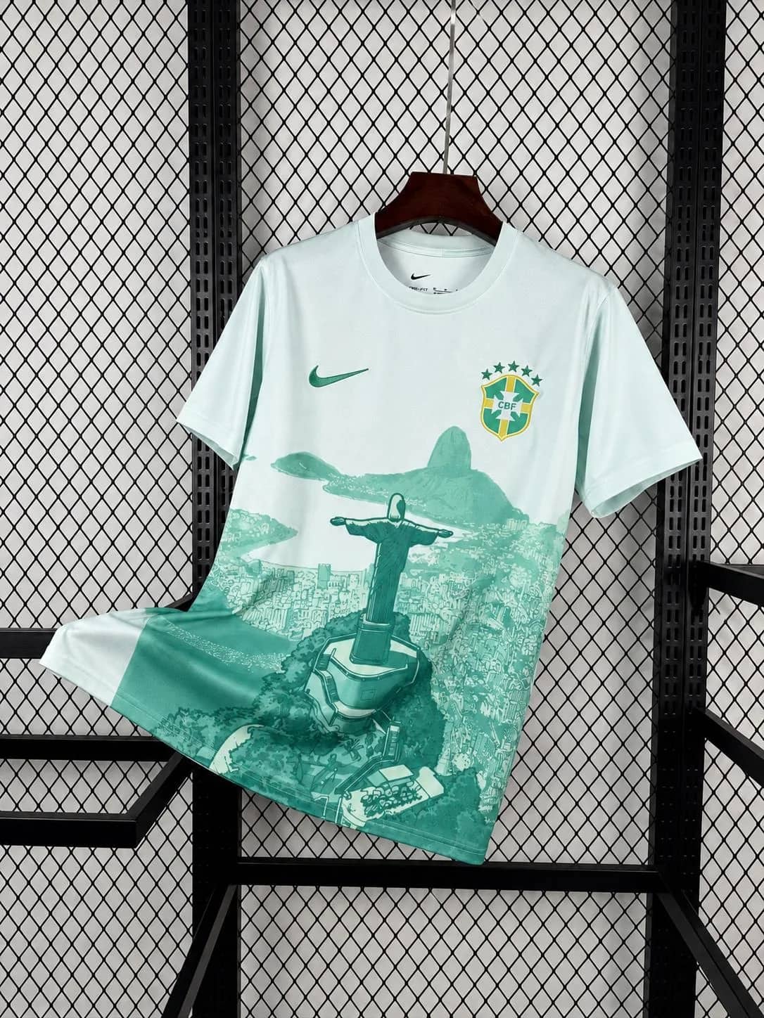 Maillot Seleção – Édition Cristo Redentor | Été 2026 — Drip Seleção