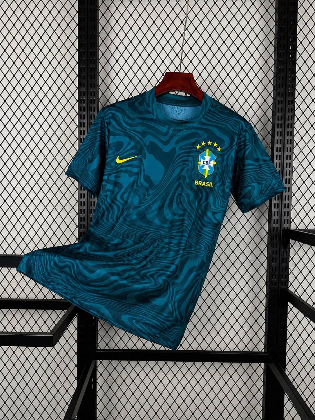 Maillot Seleção – Édition Turquoise | Été 2026 — Drip Seleção