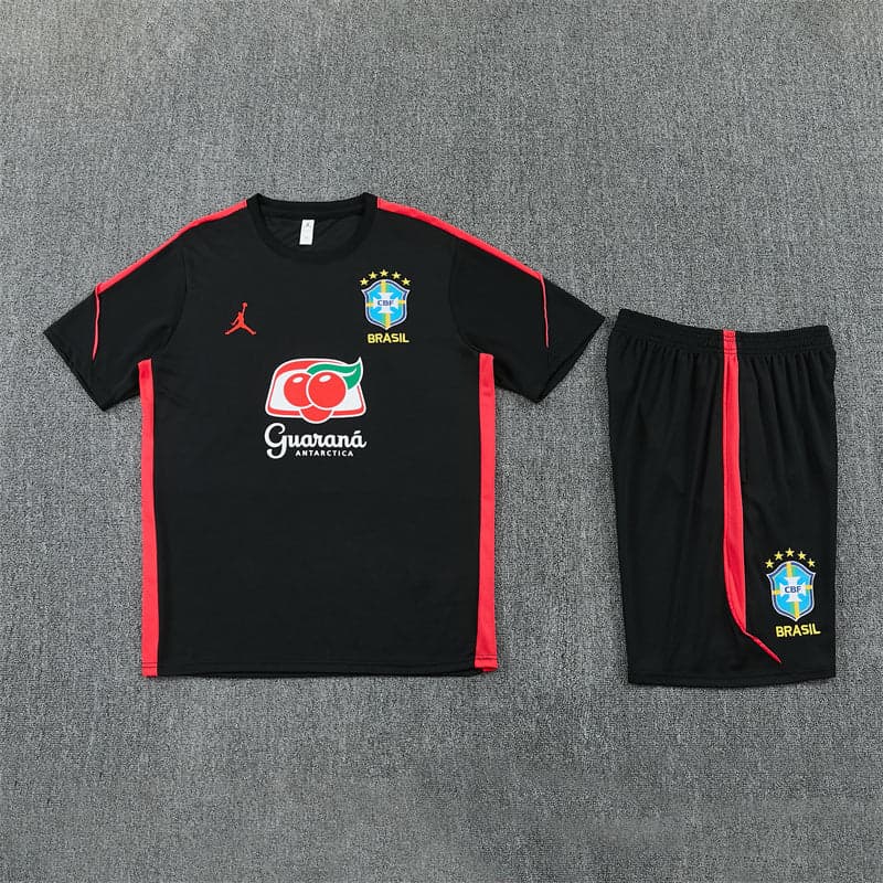 Ensemble Training Seleção – Noir & Rouge | Édition Été 2026